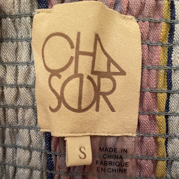 NWOT- Chaser striped linen jumpsuit. - Picture 5 of 5